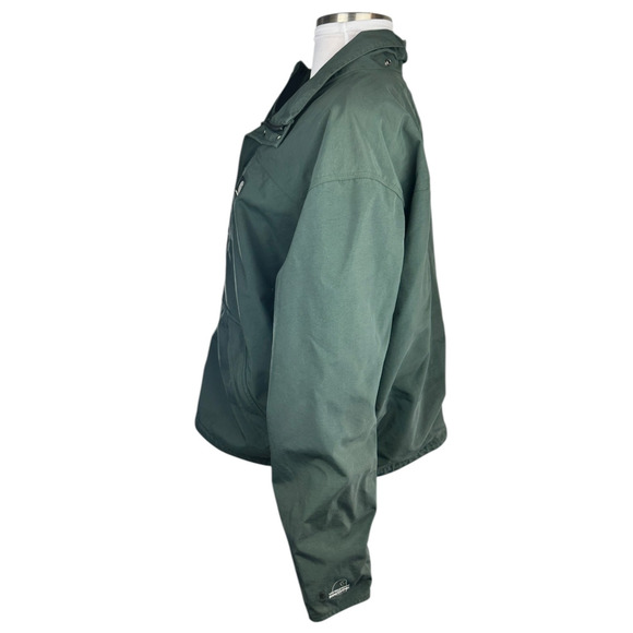 *Flawed Carhartt Jacket Shoreline Waterproof Breathable Green 2XL *Missing Hood - Picture 6 of 16
